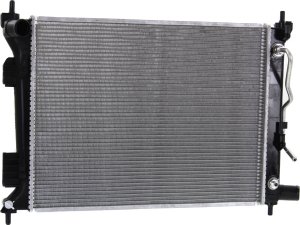 Radiator for Hyundai Accent/Kia Rio 2012-2017, Automatic Transmission, Hatchback/Sedan, Replacement