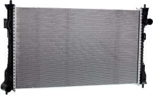 Radiator for Ford Taurus 2013-2019, 3.5L/3.7L, All-Wheel Drive, with Engine Oil Cooler, Limited/SE/SEL/Police Models, Replacement