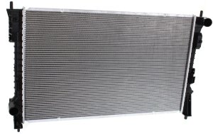 Radiator for Ford MKS 2013-2017 & Taurus 2013-2019, Fits 2.0L Engine without Oil Cooler, Police, Limited, SE, SEL Models, Replacement