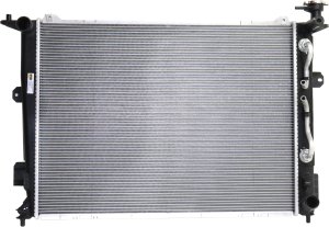 Radiator for Hyundai Genesis Sedan, 3.8 Liter Engine, Fits 2011-2014 Models, Replacement