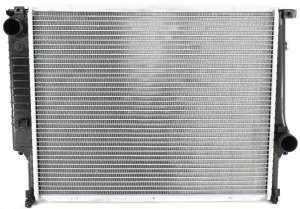 Radiator for BMW 3-Series E36 Body, 1992-1999, 6 Cylinder, Replacement Model Numbers: 318i, 318is, 318ti, 320i, 323i, 323is, 325i, 325is, 328i, 328is, M3.