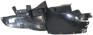 Front Fender Liner for Pontiac Grand AM 1999-2005, Left (Driver), Rear Section, Replacement