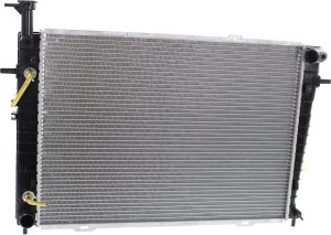 Radiator for Hyundai Tucson 2.0L 2005-2006, 2.7L 2005-2009 with Auto A/C and Kia Sportage 2.7L 2WD 2005-2010, Replacement
