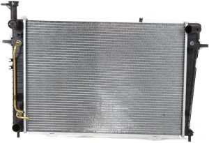 Radiator for Hyundai Tucson, Fits 2005-2006, 2.0L Engine, Compatible with Manual Air Conditioning, Replacement