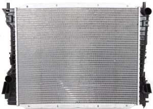 Radiator for Ford Mustang 2005-2014, Fits 3.7L/4.0L/4.6L/5.0L Engines, Aluminum Core, 1-Row Core, Excludes Shelby Model, Replacement