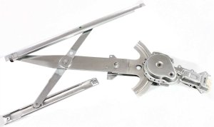 Power Front Window Regulator with Motor for Pontiac Grand Am 1992-1998, Left (Driver), Coupe, Replacement