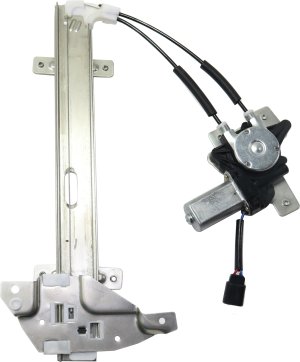 Power Rear Window Regulator with Motor for Pontiac Grand Prix 1997-2003, Right (Passenger) Side, Replacement
