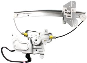 Power Rear Window Regulator with Motor for 1999-2005 Pontiac Grand Am, Right (Passenger), Sedan, Replacement