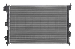 Radiator Assembly for 2016 - 2019 Ford Explorer, with Power Take Off, without Engine Oil Cooler,  EB5Z8005F, Replacement