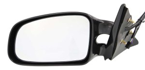 Power Mirror for Pontiac Grand Am 1999-2002, Left (Driver), Non-Folding, Non-Heated, Paintable, Suitable for GT Model, Replacement