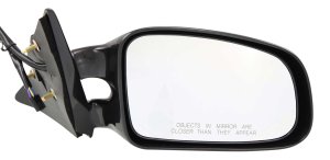 Power Mirror for Pontiac Grand AM GT Model 1999-2002, Right (Passenger) Side, Non-Folding, Non-Heated, Paintable, Replacement