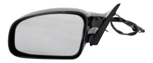 Manual Remote Mirror for Pontiac Grand AM SE Model, 1999-2001, Left (Driver), Non-Folding, Non-Heated, Paintable, Replacement