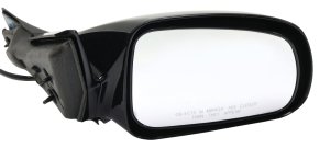Power Mirror for Pontiac Grand Prix 2004-2008, Right (Passenger) Side, Manual Folding, Non-Heated, Paintable, Convex Glass, Replacement