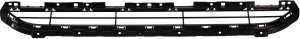 Front Bumper Grille for Audi Q3 2016-2018, Lower, Textured Black, 1-Piece Bumper, Replacement