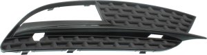 Fog Light Cover for Right (Passenger) Side, Audi A5 2012-2017, Outer, Without Adaptive Cruise Control and S-Line Package, Convertible/Coupe 2013-2017, Replacement