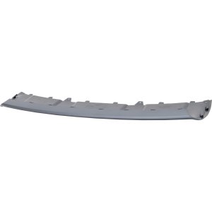 Front Bumper Molding Skid Plate for Audi Q3 2016-2018, Painted Silver Gray, 1-Piece Bumper, Replacement
