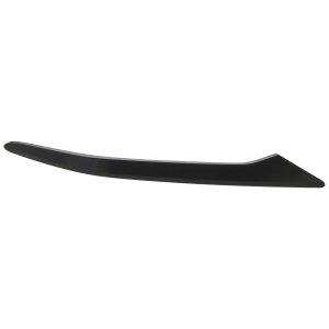 Gloss Black Front Bumper Molding for Acura MDX 22-22, Right (Passenger) Side, 3.5 Liter Engine, Replacement