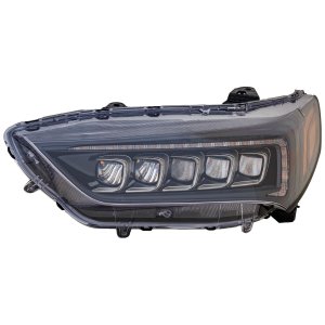 LED Headlight Assembly for Acura TLX Sedan 2018-2020, Left (Driver), w/o Logo, A-Spec/Elite A-Spec/Tech A-Spec Models, Replacement