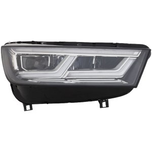 LED Headlight Assembly for Audi Q5/SQ5 2018-2020, Right (Passenger) Side, Replacement