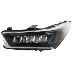 Headlight Assembly for Acura MDX 17-20 Left (Driver), LED, without Logo, A-Spec Model, Replacement