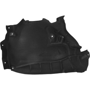 Front Fender Liner Right (Passenger) Rear Section for Audi Q7 2017-2021, 3.0L Engine, Supercharged, Replacement