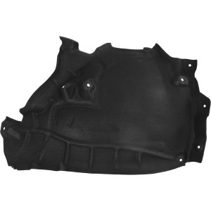 Front Fender Liner for Audi Q7 2017-2021, Left (Driver) Rear Section, 3.0L Supercharged Engine, Replacement