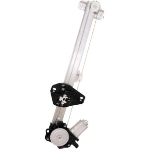 Front Window Regulator with Motor for Acura TL 2009-2014, Right (Passenger), Power, 6 Pin, LHD, Replacement
