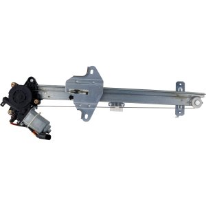 Rear Window Regulator with Motor for Acura TLX 2015-2020, Power, Right (Passenger), 6 Pins, Replacement