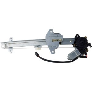 Power Rear Window Regulator with Motor for Acura TLX 2015-2020, Left (Driver), 6 Pins, Replacement
