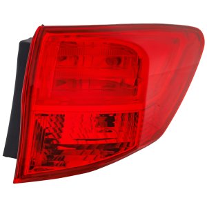 Tail Light Assembly for Acura RDX 2013-2015, Right (Passenger) Side, Outer, Replacement
