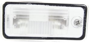 2005 - 2018 Audi A6 License Light Assembly - Left or Right (Driver or Passenger)