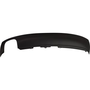 Rear Lower Valance for Audi A5 Quattro Coupe 2013-2017, Textured Black, Without S-Line Package, Replacement