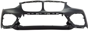 Front Bumper Cover for BMW X3 30I Luxury Line Model 2018-2021, Primed (Ready to Paint), Without M Sport Package, Without Park Assist Sensor Holes, Replacement