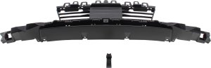 Front Bumper Grille for BMW 3-Series 2016-2019, Center, Textured Black, Sedan (2016-2018), Wagon, without M Sport Package, with Active Cruise Control, Replacement