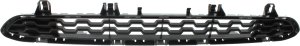 Front Bumper Grille for BMW X3 2015-2017 w/ M Package, X4 2015-2018 w/ M Sport Package, Center, Upper, Without Surround View, Replacement