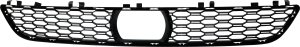 Center Front Bumper Grille for BMW 5-Series 2017-2020, w/ M Package, Replacement, w/ Active Cruise Control Compatible with 520i, 530i, 540i, M550i