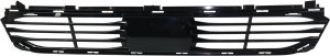 Front Bumper Grille for BMW 7-Series, 2016-2019, Center Placement, Without M Package, With Executive Package, With Active Cruise Control, Replacement