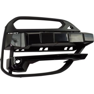 Front Bumper Grille for BMW X3 (2018-2021) 30I Models, Right (Passenger) Side, Gloss Black, without M Sport Package, with Park Distance Control Sensor Holes, Replacement