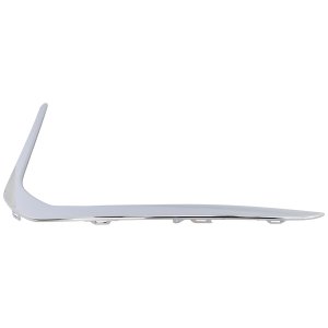 Front Bumper Molding, Lower Chrome for BMW 7-Series 2020-2022, Right (Passenger), Excluding M Package, Including Luxury Package, 2020-2021 Non-Hybrid and Hybrid Models, Replacement