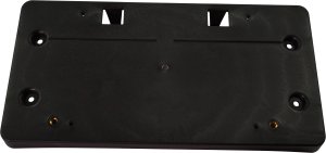 Front License Plate Bracket for BMW X3 2018-2021, 30I Model, Textured Black, without M Sport Package, Replacement