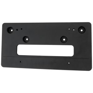 Front License Plate Bracket for BMW 7-Series 2013-2015, Textured Black, Without M Package, Replacement