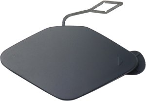Front Bumper Tow Hook Cover for BMW 3-Series 2016-2019 Right (Passenger), Primed (Ready to Paint), without M Sport Package, Sedan (2016-2018)/Wagon, Replacement. Models: 316i, 318i, 320i, 325i, 328i, 330i, 335i, 340i.