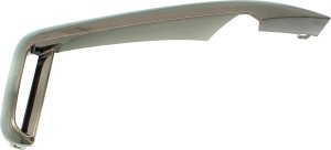 Front Bumper Grille Molding for BMW 7-Series 2016-2019 Right (Passenger), Painted-Black w/ M Package, & Shadow Line, Replacement Models: 740i, 740Li, 750i, 750Li, 760i, 760Li
