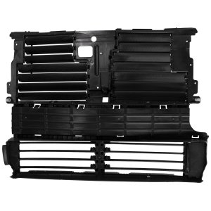 Active Grille Shutter for Ford Edge 2015-2018, Front Position, Matte Black, Without Adaptive Cruise Control, Replacement