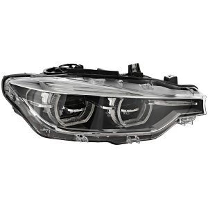 LED Headlight Assembly for 3-Series BMW (2016-2019), Right (Passenger), with Adaptive Headlights, Suitable for Standard/Luxury Line Models, Sedan (2016-2018), Wagon, Replacement