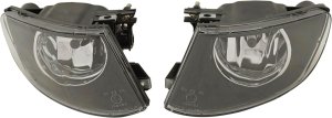 Fog Light Assembly for BMW 3-Series 2007-2013, Right (Passenger) and Left (Driver), 3.0L Engine, without M Package, Convertible/Coupe, Replacement