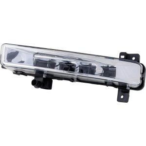 LED Fog Light Assembly for BMW 5-Series (2017-2019), 640i Gran Turismo (2018), Left (Driver), Replacement Models: 530i, 530i xDrive, 540i, 540i xDrive, M550i xDrive.