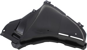 Front Section Fender Liner for BMW 5-Series 2017-2020, Left (Driver), with M Package, Sedan, Replacement Models: 520i, 530i, 540i, M550i, M5.