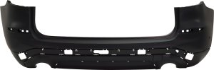 Rear Bumper Cover for BMW X3 18-21, Primed (Ready to Paint), 30I Models, xLine without M Sport Package, with Park Assist Sensor Holes without Trailer Hitch, Replacement