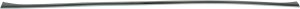 Rear Bumper Molding Center for 2014-2016 BMW 5-Series, Chrome Luxury Line without M Sport Package, Replacement